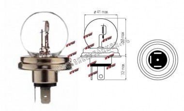 ARWKA R2 12V 45/40W /P45T-41/