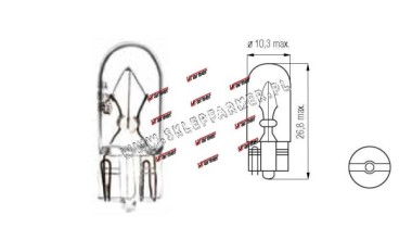 ARWKA 24V 5W /T10/ W2.1X9.5d /VISION/