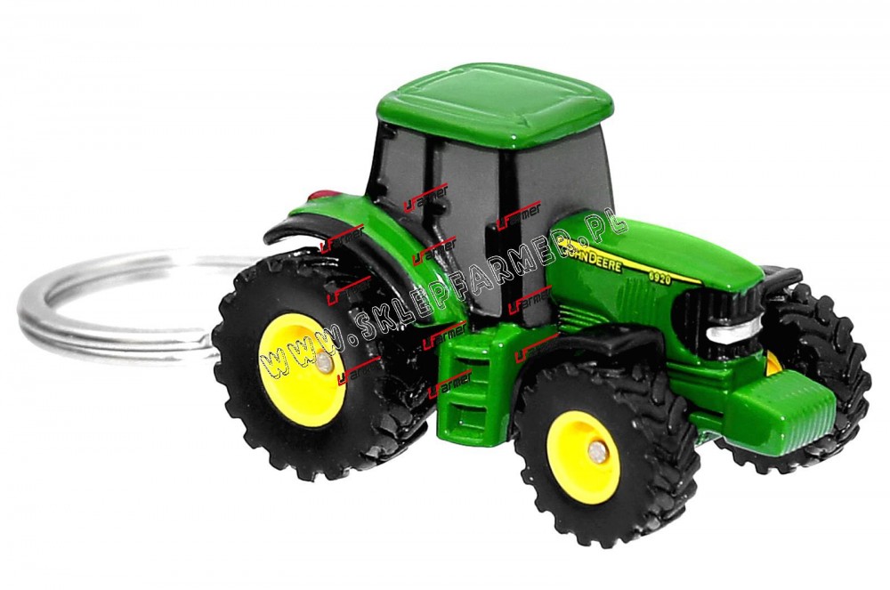 ZABAWKA BRELOCZEK CIĄGNIK JOHN DEERE BRUDER