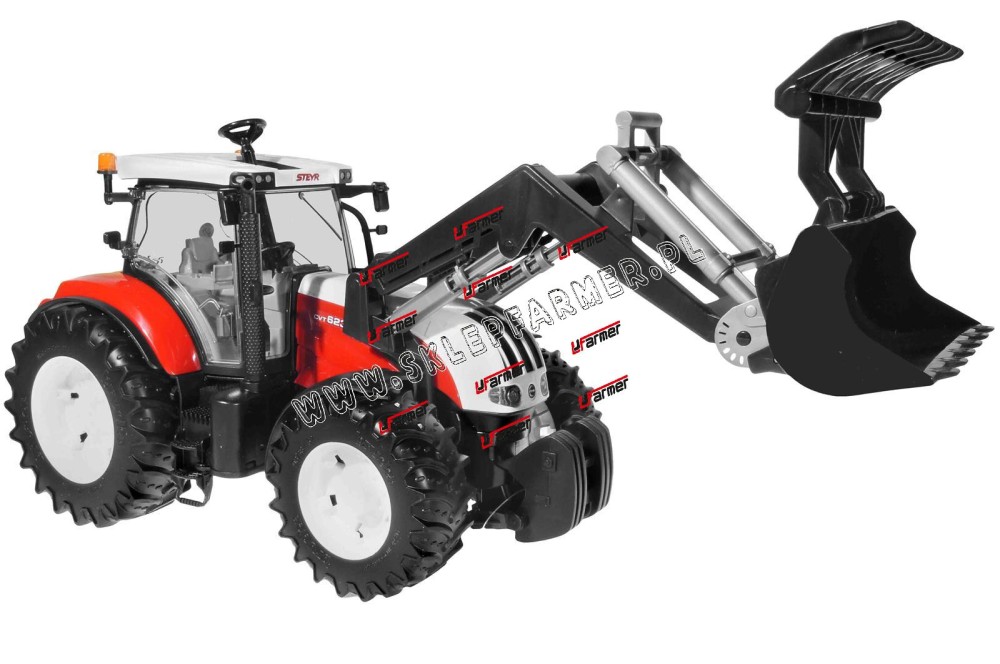 ZABAWKA 1:16 CIĄGNIK STEYR 6230 Z ŁAD.03091 BRUDER