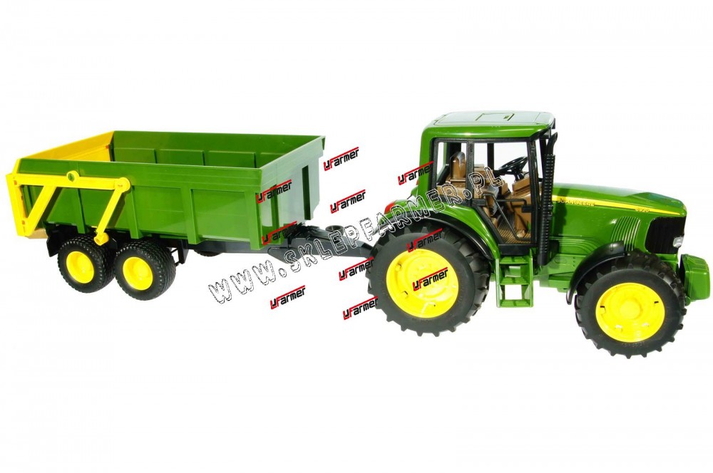 ZABAWKA 1:16 CIĄGNIK JD 6920 Z PRZ. 02058 BRUDER